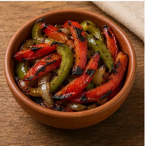 Charred Peppers